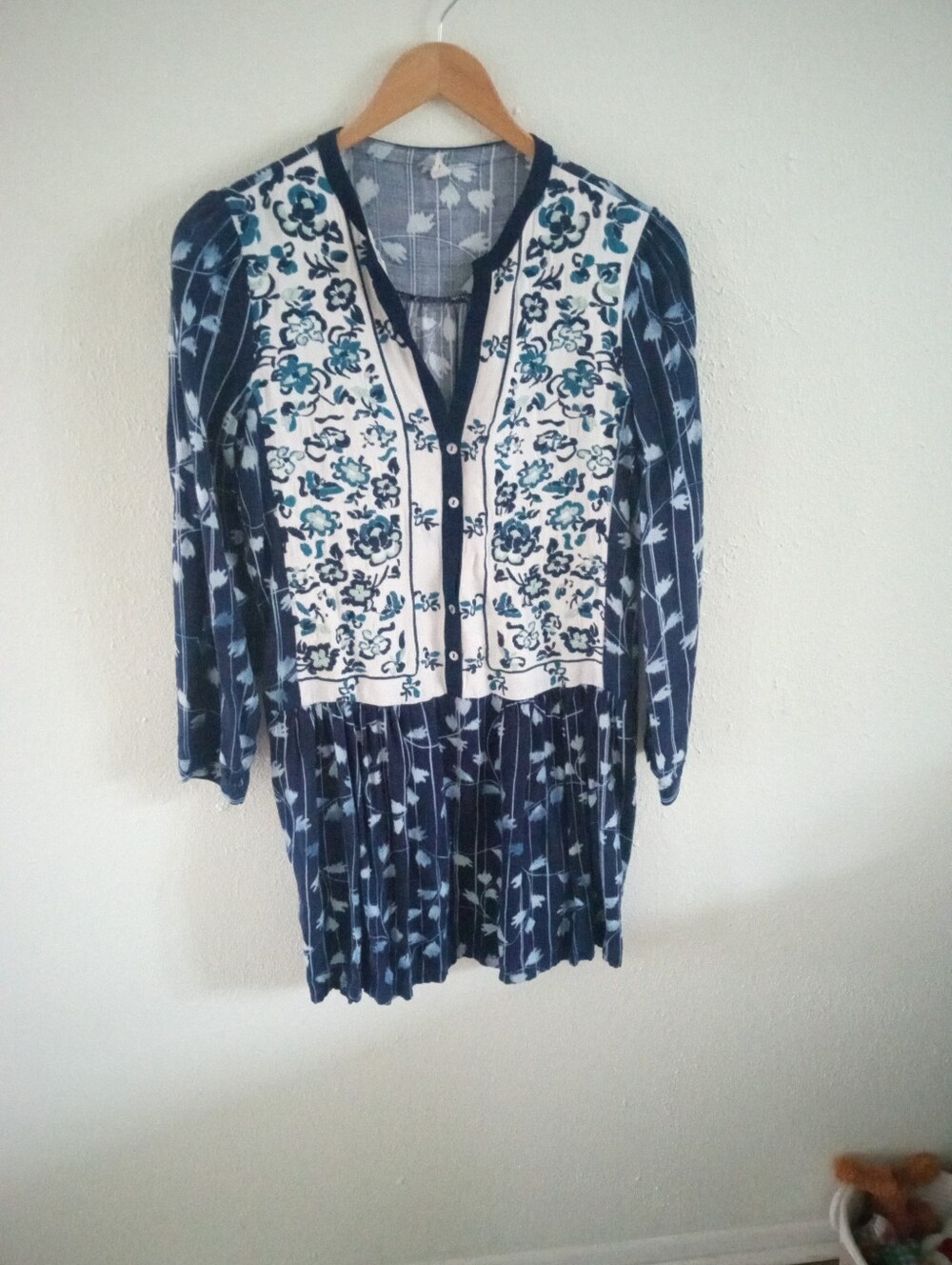 TINY [Anthropologie] Semele Embroidered Long Sleeve Dress | S - Picture 4 of 12